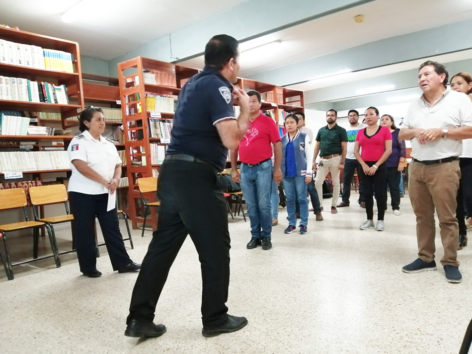 SSyPC expuso programas preventivos en tres municipios de Chiapas