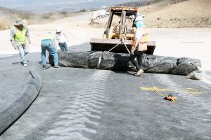 Avanzan trabajos de protección del suelo y subsuelo del relleno sanitario en Tuxtla Gutiérrez