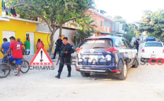 Balean a dos personas en la Col. Patria Nueva en Tuxtla