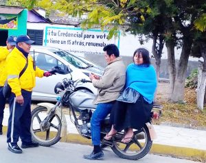 Continúan operativos de tránsito en San Cristóbal