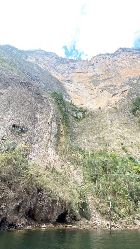 Desprendimiento en el Cañón del Sumidero un fenómeno natural SEMAHN