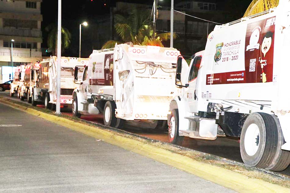 El gobierno que encabeza el alcalde Gurría Penagos puso en marcha recolección de basura en horario vespertino