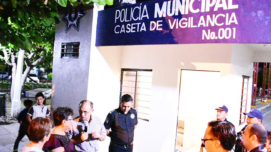 Para mayor seguridad en Tapachula, se han rehabilitado 24 casetas de vigilancia Alcalde Gurría Penagos