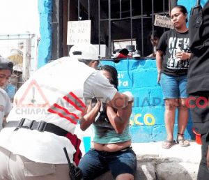 Perros Pitbull atacan a mujer en la Col. Las Granjas de Tuxtla