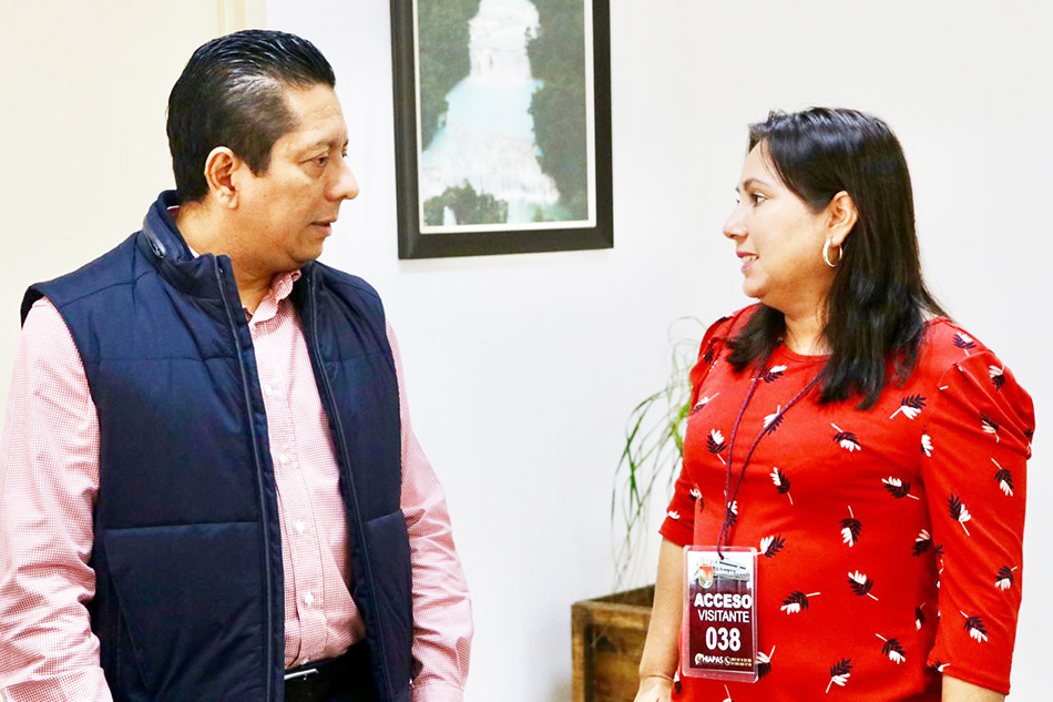 Se reúne fiscal general con presidenta municipal de Mapastepec