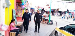 SSyPC da plena seguridad en mercados céntricos de Tuxtla con operativo pie tierra