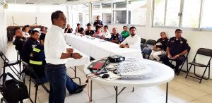 SSyPC y SS capacitan a delegados de Tránsito del Soconusco en prevención de accidentes