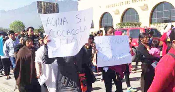 Coca Cola recorre Chiapas en búsqueda de agua, alertan ciudadanos