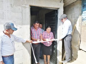 En el Ejido Pedregal de El Bosque inauguran viviendas a través del COPLADEM