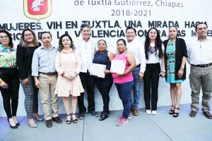 Foro Mujeres VIH en Tuxtla, una mirada hacia la prevención de la violencia hacia las mujeres