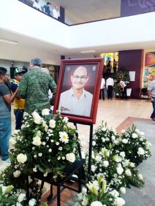 Rinden homenaje póstumo al Presidente Municipal Dr. Óscar Gurría Penagos