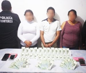 SSyPC decomisa billetes falsos y detiene a tres personas