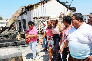 Alcaldesa Urbina Castañeda realiza recorrido de evaluación en Plaza Madero