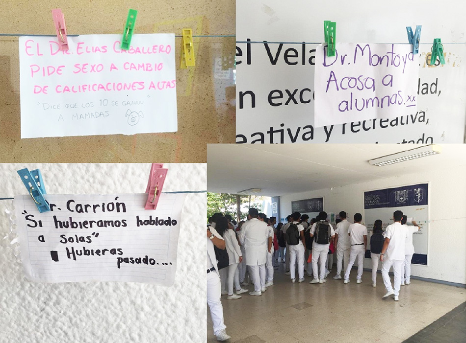 Alumnas denuncian acoso sexual en la UNACH