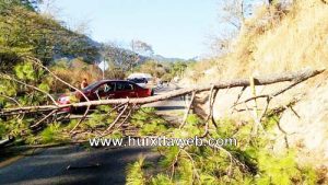 Bloquean carretera tramo Huixtla - Motozintla