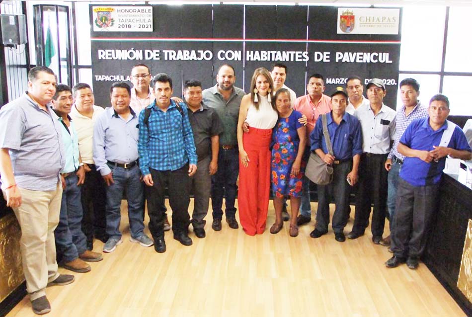 Con Rutilio Escandón se consolida el desarrollo de las comunidades de la zona alta Urbina Castañeda