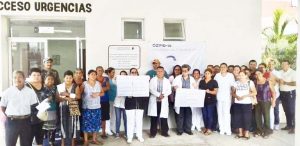 “No hay ni agua para curaciones”, reclaman en Hospital de Pijijiapan