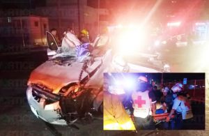 Quedó prensado debajo de un tráiler en Tuxtla