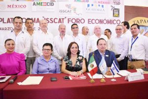Se llevaron a cabo los trabajos de la Plataforma ISSCAT Foro Económico México-Guatemala