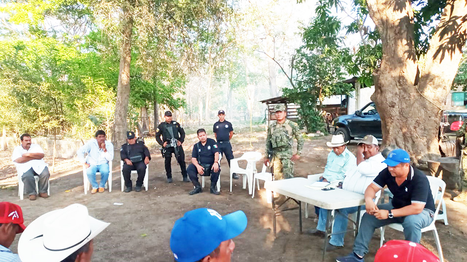 SSyPC y ganaderos de Pijijiapan establecen estrategias para prevenir y combatir el abigeato