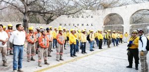 Continúan combate a incendio dentro del Parque Nacional Cañón del Sumidero