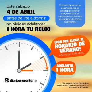 Horario de Verano