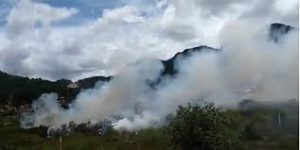 Irresponsables siguen con los incendios forestales en SCLC