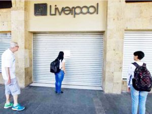 Liverpool, Suburbia y el Palacio de Hierro cierran sucursales en México por COVID-19