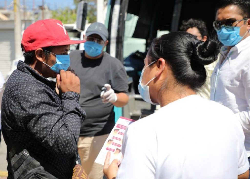 Paisanos obligados por contingencia del Covid-19 son regresados a Chiapas