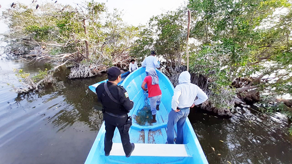 SSyPC combate pesca ilegal en Región Istmo-Costa de Chiapas
