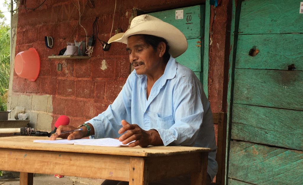 Campesinos en el desamparo y sin alimentos 