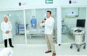 En Tonalá inaugura Rutilio Escandón Clínica de Atención Respiratoria COVID-19