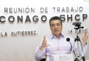 Participa Rutilio Escandón en reunión virtual entre Conago y titular de SHCP para analizar situación económica