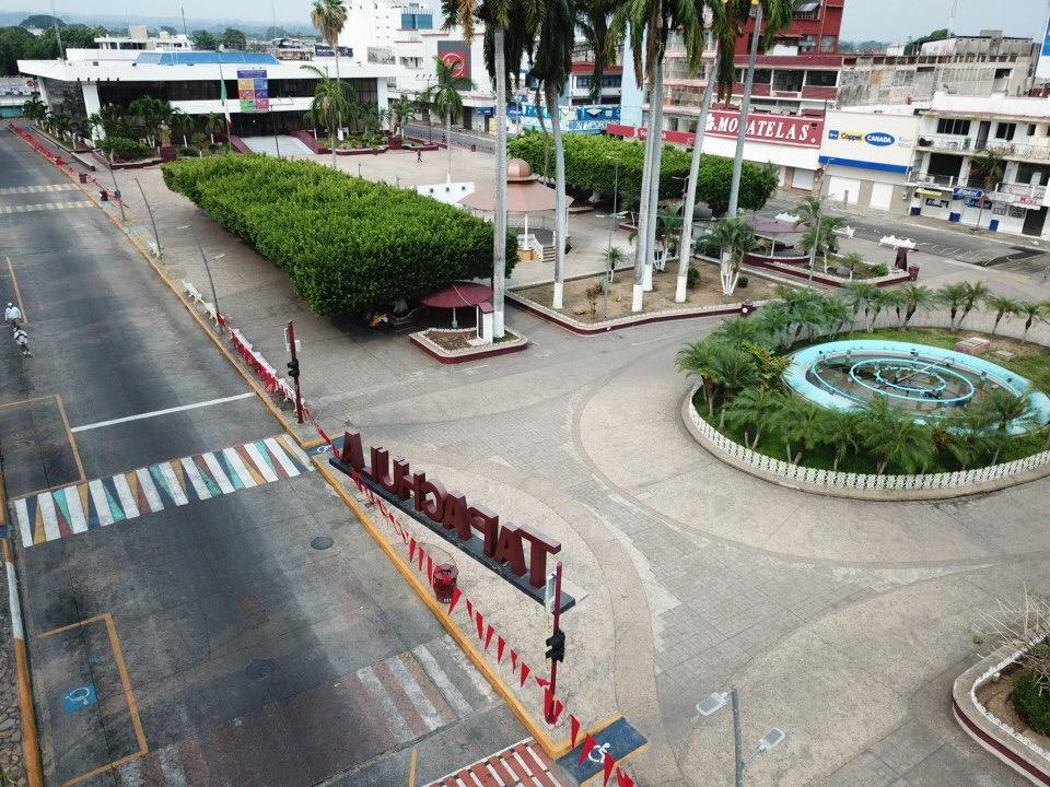 Pequeño grupo pretende reabrir el centro de Tapachula