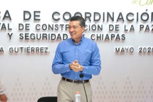 Pide Rutilio Escandón fortalecer prevención de COVID-19 dentro y fuera del hogar