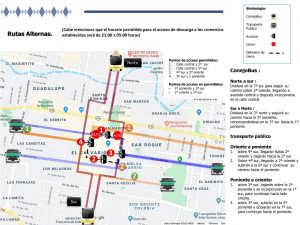 Se acuerda cerrar área periférica del centro capitalino los días 9 y 10 de mayo por contingencia sanitaria