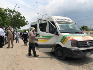 Se aplica en Tuxtla Gutiérrez medidas de prevención por covid-19 en transporte local y foráneo