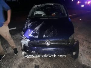 Tráiler provoca accidente en tramo carretero Huixtla-Villa Comaltitlán