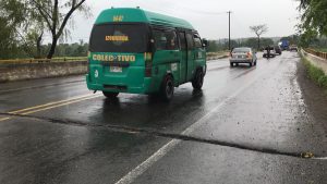 Autoridades de Tapachula suspenden circulación de camiones de carga sobre Libramiento Sur