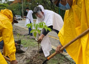 Carlos Morales Vázquez encabeza  programa de reforestación en Tuxtla Gutiérrez