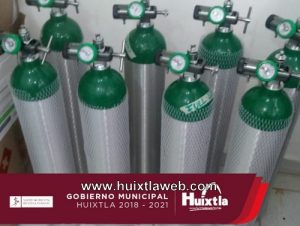 Gobierno de Huixtla adquiere tanques de oxígeno para traslados urgentes