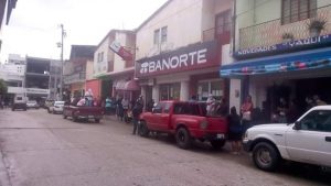 Suspenden temporalmente actividades de BANORTE en Bochil