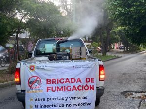 60 por ciento de avance en el proceso de fumigación de Tuxtla Gutiérrez