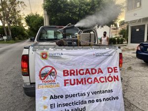 Asegurada la fumigación en toda la ciudad de Tuxtla Gutiérrez
