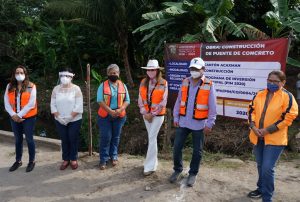 Ayuntamiento de Tapachula inicia construcción de puente vehicular en Cantón Acaxman