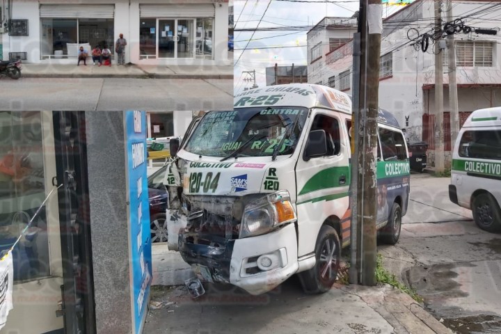 Cinco heridos deja choque por no respetar el UNO x UNO