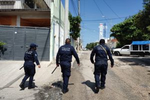 Células policiales vigilan colonias del norte oriente de Tuxtla Gutiérrez