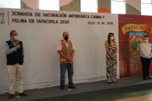 En marcha Jornada de Vacunación Antirrábica Canina y Felina en Tapachula
