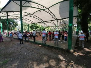 En Tapachula dan seguridad y previenen riesgos en entrega de apoyos federales