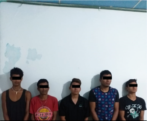 Pandilleros armados detenidos por la SSyPC en Acacoyagua